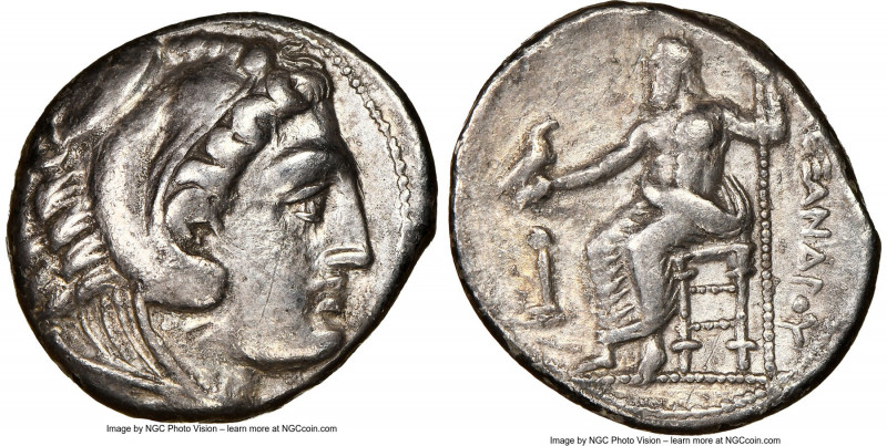 MACEDONIAN KINGDOM. Alexander III the Great (336-323 BC). AR tetradrachm (27mm, ...