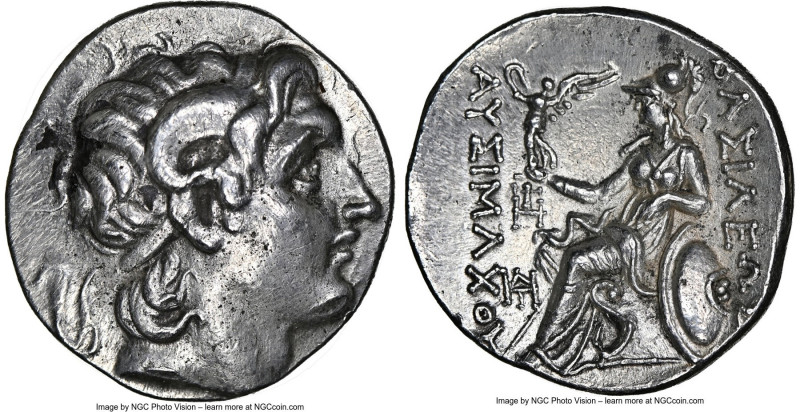 THRACIAN KINGDOM. Lysimachus (305-281 BC). AR tetradrachm (28mm, 16.80 gm, 7h). ...