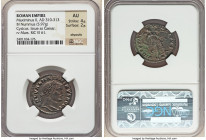 ANCIENT LOTS. Roman Imperial. AD 3rd-4th centuries. Lot of five (5) BI nummi. NGC Choice VF-AU, Silvering, fissures, deposits. Includes: Various emper...