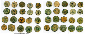 ANCIENT LOTS. Roman Imperial. Mixed. Ca. AD 3rd-4th centuries. Lot of twenty (20) BI and AE issues. Choice Fine-VF. Includes: Mixed AE and BI denomina...