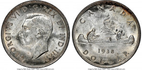 George VI Dollar 1938 MS63 NGC, Royal Canadian mint, KM37. 

HID09801242017

© 2020 Heritage Auctions | All Rights Reserved