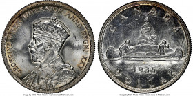 3-Piece Lot of Certified Assorted Dollars NGC, 1) George V Dollar 1935 - UNC Details (Cleaned), KM30 2) George VI "Blunt 7" Dollar 1947 - AU Details (...