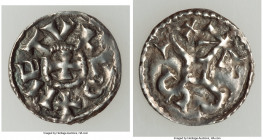 Carolingian. Charles the Bald Obol ND (840-877) XF (Cleaned), Melle mint, M&G-1061, Dep-625. 16.5mm. 0.84gm. 

HID09801242017

© 2020 Heritage Auc...