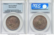 Hesse-Darmstadt. Ernst Ludwig Proof 3 Mark 1910-A PR65 PCGS, Berlin mint, KM375. Thick pewter and orange tone. 

HID09801242017

© 2020 Heritage A...