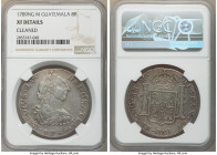 Charles IV 8 Reales 1789 NG-M XF Details (Cleaned) NGC, Nueva Guatemala mint, KM45.

HID09801242017

© 2020 Heritage Auctions | All Rights Reserve...