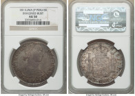 Ferdinand VII 8 Reales 1811 LM-JP AU58 NGC, Lima mint, KM106.2. Imagined bust. Gunmetal toning. 

HID09801242017

© 2020 Heritage Auctions | All R...