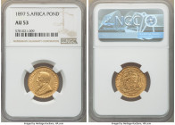 Republic gold Pond 1897 AU53 NGC, Pretoria mint, KM10.2.

HID09801242017

© 2020 Heritage Auctions | All Rights Reserved
