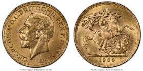 George V gold Sovereign 1930-SA MS63 PCGS, Pretoria mint, KM-A22, S-4005. AGW 0.2355 oz. 

HID09801242017

© 2020 Heritage Auctions | All Rights R...
