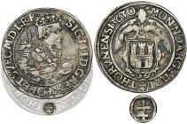 Sigismund III Vasa, 1/4 Thaler Thorn 1630 HL - EXTREMELY RARE Ekstremalnie rzadki ćwierćtalar toruński Zygmunta III Wazy, nominał znany tylko z kolekc...