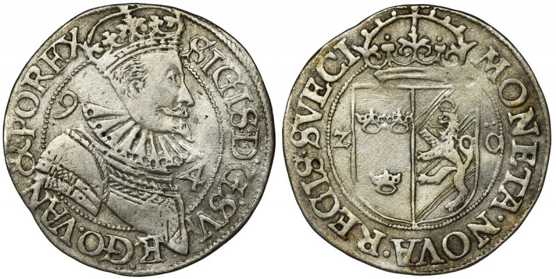 Sigismund III Vasa, 2 Öre Stockholm 1594 - VERY RARE Very rare 2 Öre of Sigismun...