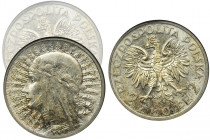 Głowa Kobiety, 2 złote 1933 - NGC MS62 - SKRĘTKA Menniczy egzemplarz w patynie. Delikatna skrętka.&nbsp; Reference: Parchimowicz 110b
Grade: NGC MS62...