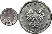 1 złoty 1990 - NGC MS67 Menniczy egzemplarz. Druga najwyższa w nota w rejestrze NGC, tylko trzy sztuki oceniono wyżej.
Reference: Parchimowicz 213x
...
