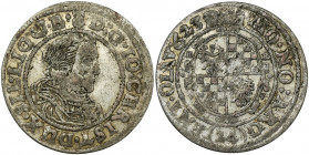 Silesia, Duchy of Liegnitz-Brieg-Wolau, Johann Christian, 24 Kreuzer Ohlau 1623 HR - UNLISTED Inscription with dot after MO and colon after NO, unlist...