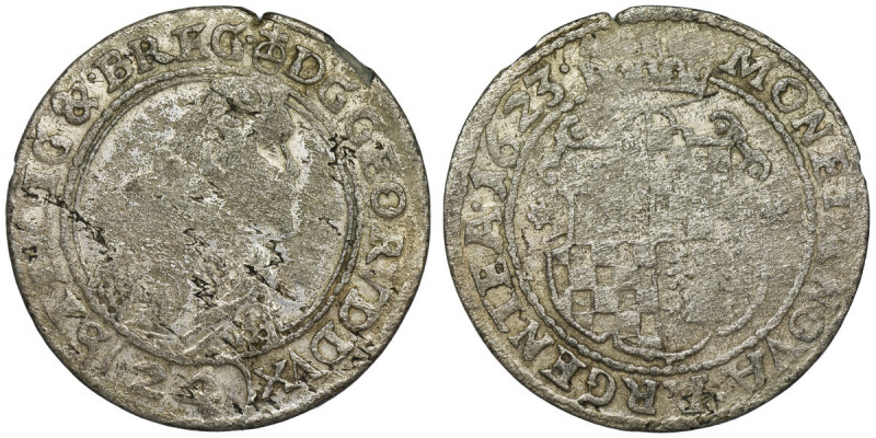 Silesia, Duchy of Liegnitz-Brieg-Wolau, Georg Rudolph, 24 Kreuzer 1623 - UNLISTE...