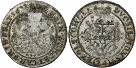 Silesia, Duchy of Münsterberg-Oels, Heinrich Wenceslaus and Carolus Friedrich, 24 Kreuzer Oels 1622 HT - UNLISTED Punctuation form on the reverse not ...