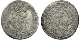 Silesia, Leopold I, 15 Kreuzer Breslau 1694 MMW Variety with AV on the reverse.

 Odmiana z napisem AV na rewersie.
Reference: Ejzenhart-Miller 340...
