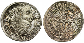 Silesia, Duchy of Teschen, Adam Wenzel, 3 Kreuzer Teschen 1605 Nice preserved piece.
 Ładnie zachowany egzemplarz.
Reference: F.u.S. 2994
Grade: XF...