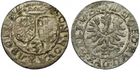 Silesia, Duchy of Liegnitz-Brieg-Wohlau, Georg Rudoplh, 3 Kreuzer Liegnitz 1622 Rarer variety with the inscription MONE NOVA on the obverse.
 Rzadsza...