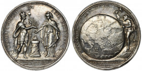 Wilhelm III, Medal 1699 - Treaty of Karlowitz - VERY RARE Very rare medal by Robert Arondeaux, although not minted in Poland, it is closely related to...