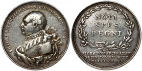 Brandenburg-Prussia, Friedrich Wilhelm II, Medal 1786 Rare medal by Loos, minted in tribute to the Pomeranian Duchy in Stettin.
 Rzadki medal autorst...