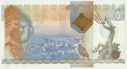 PWPW, Kraków (2010) - AC - małe cyfry 10, panorama niebieska - Wariant z hologramem z małymi cyframi 10, niebieska panorama miasta.&nbsp; Emisyjny sta...