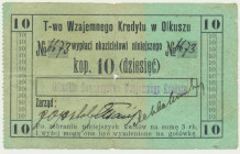 Olkusz, 10 kopiejek 1914 - większy Odmiana z oznaczeniem nominału w ramce o szerokości 9,5 mm. Reference: Podczaski R-272.B.1.b
Grade: F 

NOTGELDS...