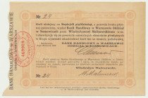 Sosnowiec, 50 kopiejek 1914 - rzadki wystawca Bon wystawiony dla Władysława Malinowskiego. Egzemplarz obiegowy.
Reference: Podczaski R-391.A.1.a
Gra...