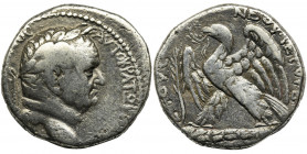 Roman Provincial, Syria, Seleucis and Pieria, Vespasian, Tetradrachm - RARE Roman Provincial Syria, Seleucis and Pieria Vespasian (69–79), Tetradrachm...