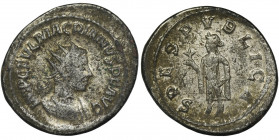 Roman Imperial, Macrianus, Antoninianus - VERY RARE Very rare denarius not so popular Emperor.
 Roman Imperial Macrianus (Usurper, 260-261), Antonini...