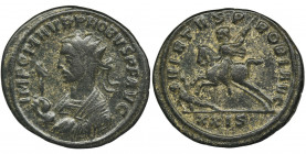 Roman Imperial, Probus, Antoninianus Roman Imperial

Probus (276-282), Antoninianus, Siscia mint

Obverse: bust of the emperor right

IMP C M AV...