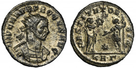 Roman Imperial, Probus, Antoninianus Very nicely preserved Probus antoninianus, with a lot of silvering.

Roman Imperial

Probus (276–282), Antoni...