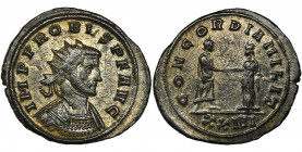 Roman Imperial, Probus, Antoninianus Very nicely preserved Probus antoninianus, with a lot of silvering.

Roman Imperial

Probus (276–282), Antoni...