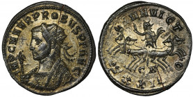 Roman Imperial, Probus, Antoninianus - RARE Rare and very nice preserved Probus antoninianus, with very good detail and lot of silvering.

Roman Imp...