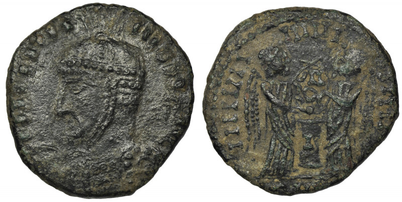 Roman Imperial, Constantine I the Great - BARBARIAN IMITATION Barbarian imitatio...