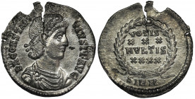 Roman Imperial, Constantius II, Siliqua Slight chipping of disc and crack, but very nice condition and very good detail.

Roman Imperial

Constant...