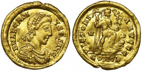 Roman Imperial, Arcadius, Solidus Roman Imperial Arcadius (383-408),&nbsp;Solidus 397-402, Mediolanum mint Obverse: pearl-diademed, draped and cuirass...