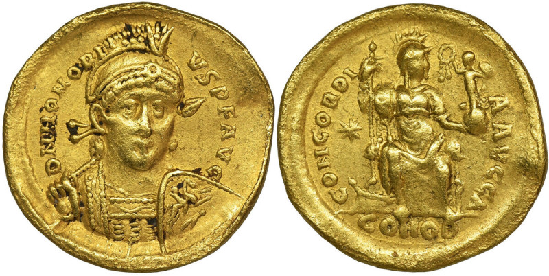 Roman Imperial, Honorius, Solidus Roman Imperial

Honorius (393-423), Solidus ...