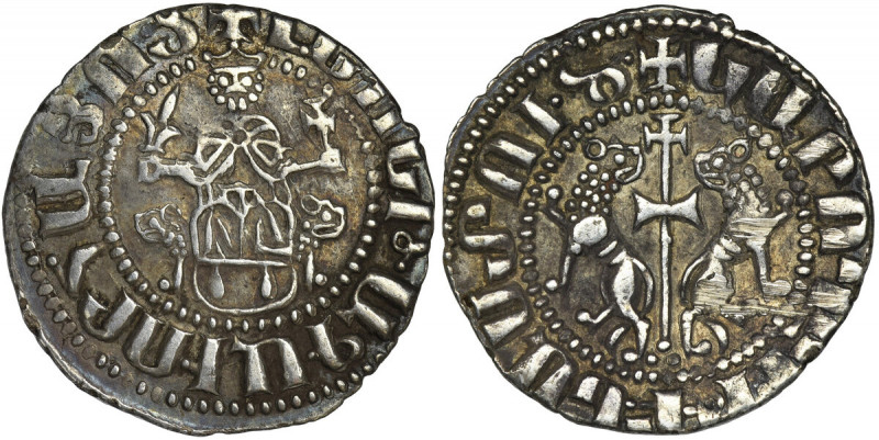 Armenia, Levon I, Tram Armenia

Levon I (1198-1219), Tram

Obverse: king sea...