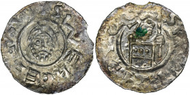 Bohemia, Bretislav II, Denarius - line border Mint freshness with strong mirror. Rarer than common variety with continuous border.


 Menniczej świ...