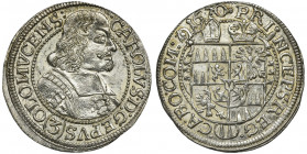 Austria, Bishopric of Olomouc, Karl II von Liechtenstein, 3 Kreuzer Kremsier 1670 Very well preserved piece.
 Piękna moneta z mocnym lustrem menniczy...