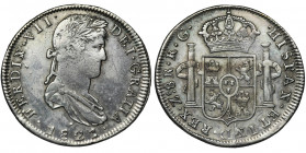 Spain, Ferdinand VII, 8 Reals 1821 Cleaned. Moneta czyszczona. Reference: Cayon 16003
Grade: VF 

SpainCOINS WORLD EUROPE MEDALS Spanien Spain Espa...