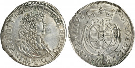Germany, Duchy of Öttingen, Albrecht Ernst I, Gulden (60 kreuzer) 1676 Reference: Löffelholz 343, Davenport 736
Grade: VF+ 

COINS WORLD EUROPE MED...