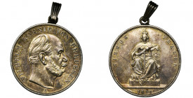 Germany, Kingdom of Prussia, Wilhelm I, Siegesthaler Berlin 1871 A Coin was minted on the occasion of the victory in the France-Prussian war. Specimen...
