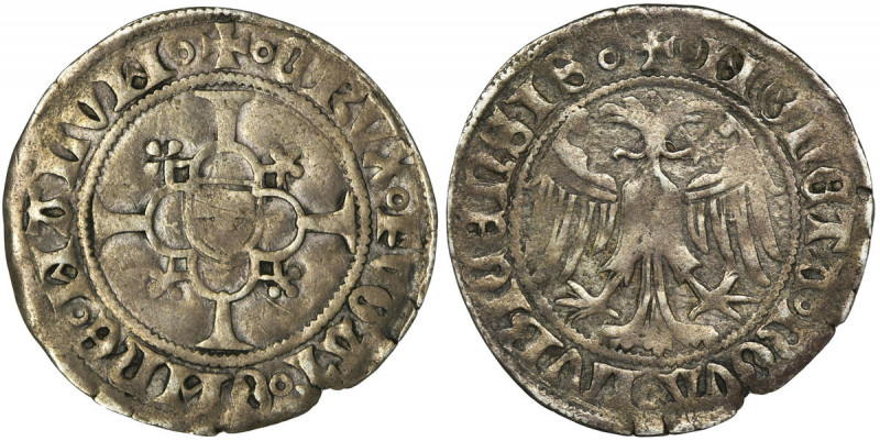 Germany, City of Lübeck, Schilling no date (after 1468) Interesting schilling of...