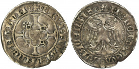 Germany, City of Lübeck, Schilling no date (after 1468) Interesting schilling of the city of Lübeck with decorative cross and inscription CRVX FVGAT O...