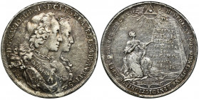 Germany, Bavaria, Wedding medal of Maximilian III and Maria Anna von Sachsen 1747 - EXTREMELY RARE Extremely rare wedding medal of Maximilian III Józe...