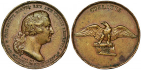 Germany, Brandenburg-Prussia, Friedrich Wilhelm III, Medal 1836 Medal by Jachtmann, minted on the 50th anniversary of the death of his great-uncle, Ki...