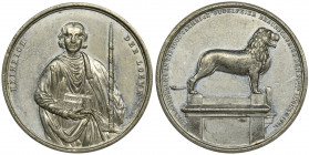 Germany, Braunschweig, Medal 1861 Commemorative medal on the occasion of the 1000th anniversary of the city of Braunschweig, 20 August 1861.
 Pamiątk...