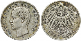 Germany, Bavaria, Otto, 5 Mark Munich 1900 D Reference: AKS 201, Jaeger 46
Grade: VF 

Germany DeutschlandCOINS WORLD EUROPE MEDALS Germany Deutsch...