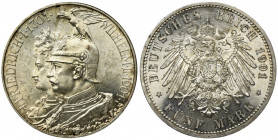 Germany, Kingdom of Prussia, Wilhelm II, 5 Mark Berlin 1901 The coin was minted on the occasion of the 200th anniversary of the establishment of the K...
